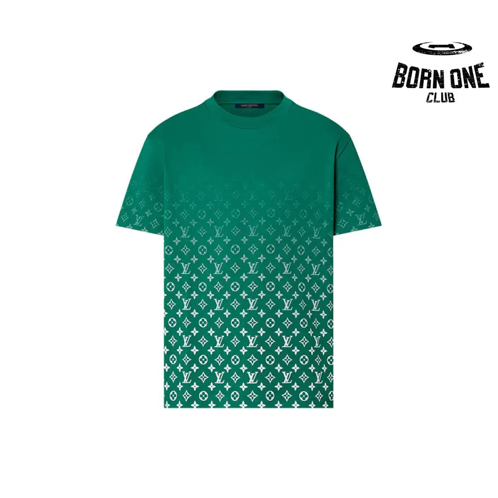 Camiseta Louis Vuitton LVSE Monogram Gradient Green