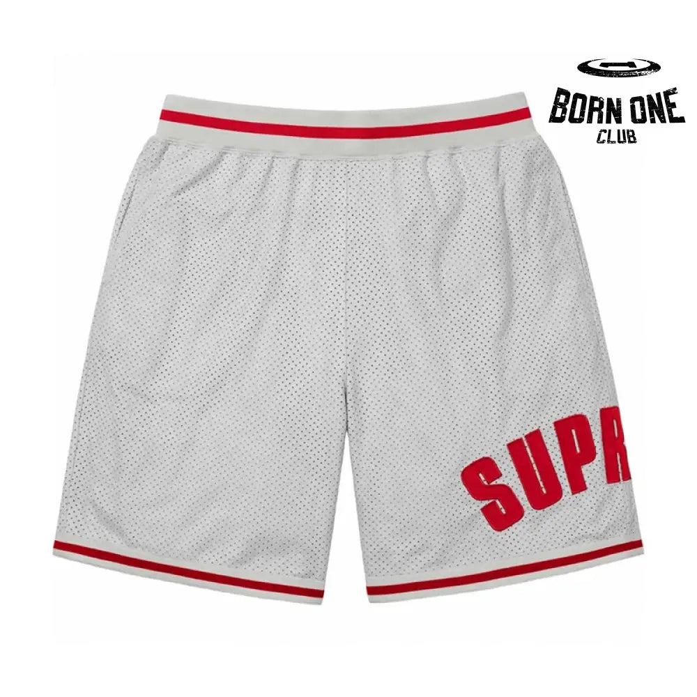Shorts Supreme Ultrasuede Cinza