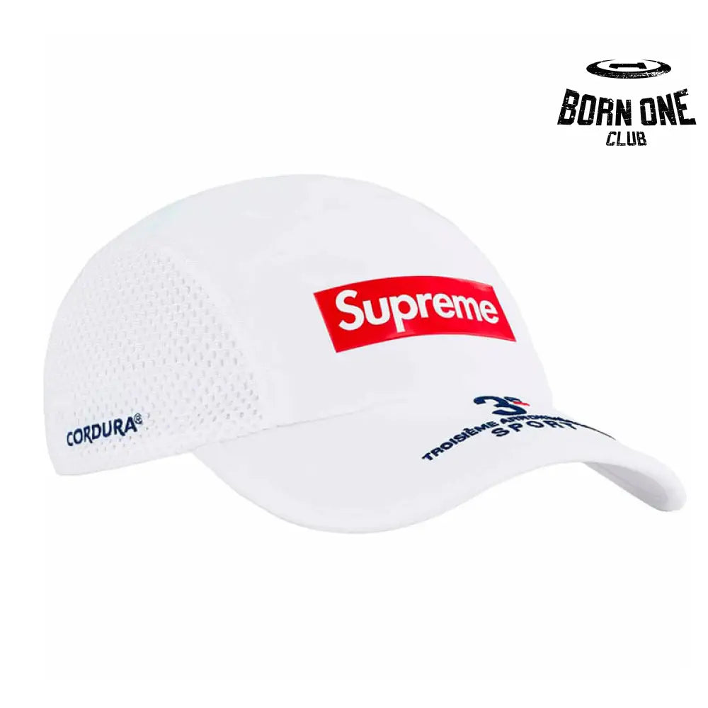 Boné Supreme Mesh Side Panel Camp Branco