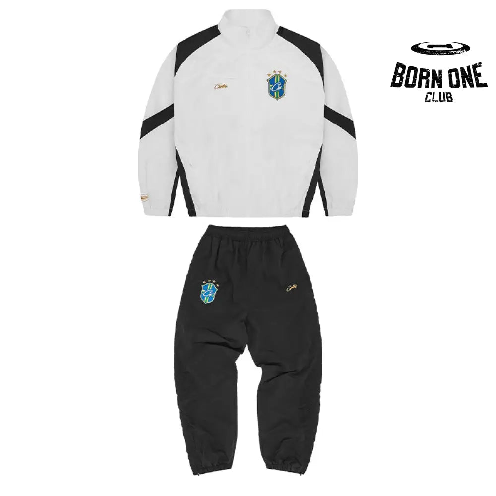 Conjunto Corteiz Brasil Branco
