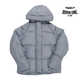 Jaqueta Puffer Synaworld Cinza
