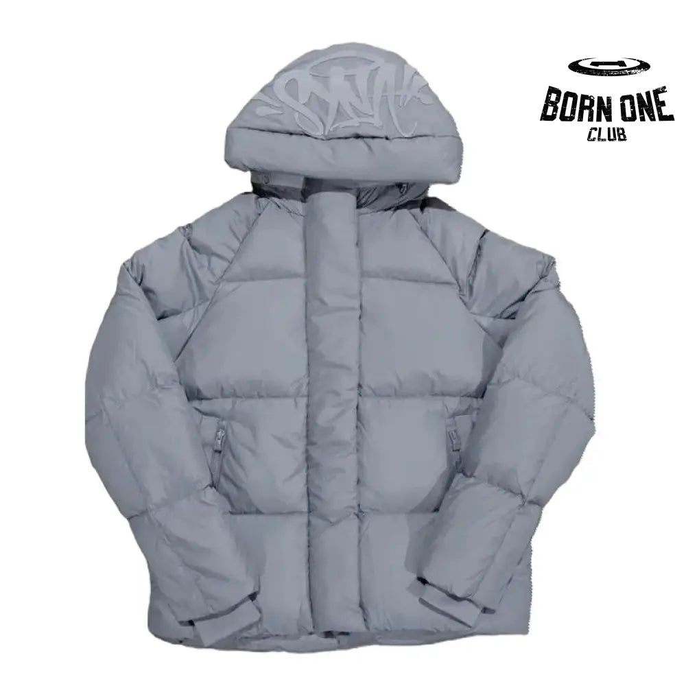 Jaqueta Puffer Synaworld Cinza