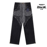 Calça Louis Vuitton Monogram Flower Denim