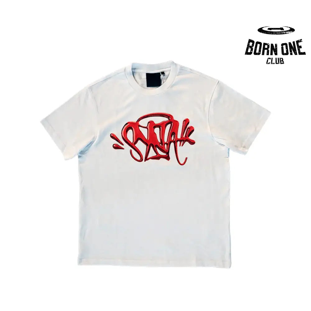Camiseta Synaworld 'Syna Logo' White/Red