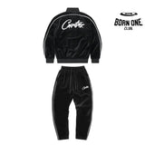 Conjunto Corteiz Veludo Preto