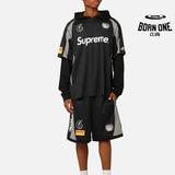 Conjunto Supreme Hooded Soccer Preto