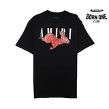 Camiseta Amiri Rabbit Logo Black