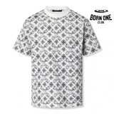 Camiseta Louis Vuitton Monogram White Deep Black