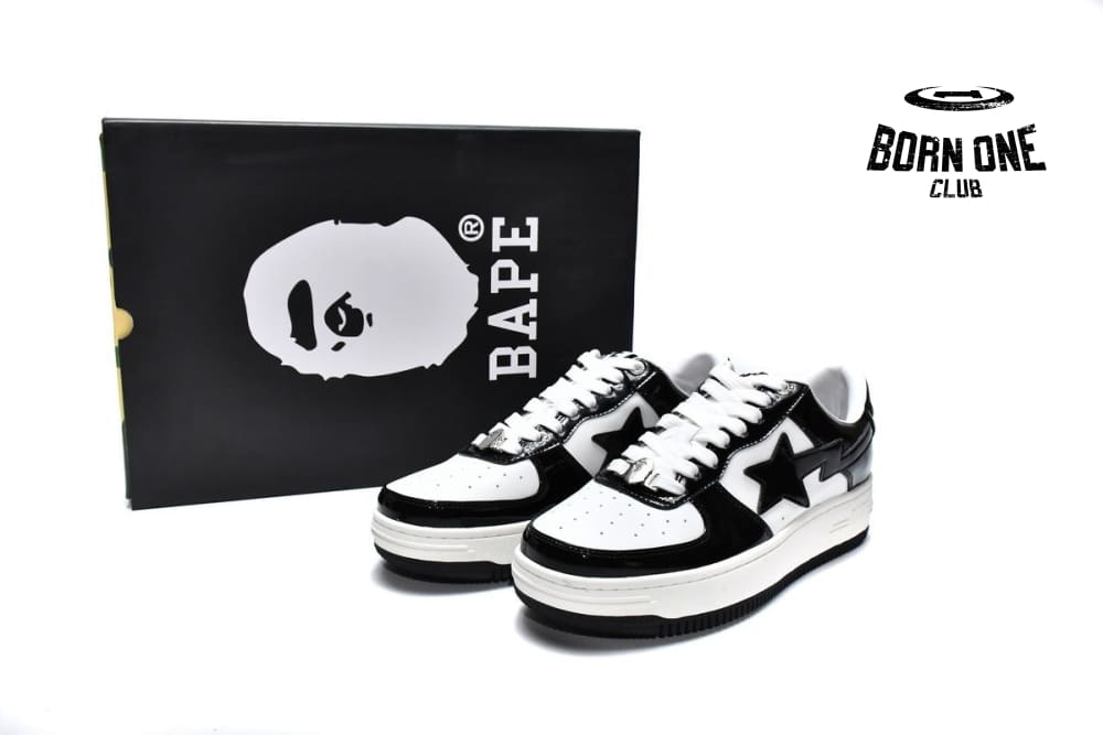 A Bathing Ape Bape SK8 Sta Black