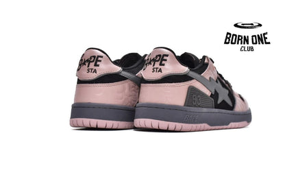 A Bathing Ape Bape SK8 Sta Black Pink
