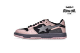 A Bathing Ape Bape SK8 Sta Black Pink