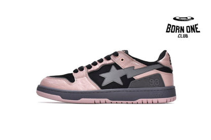 A Bathing Ape Bape SK8 Sta Black Pink
