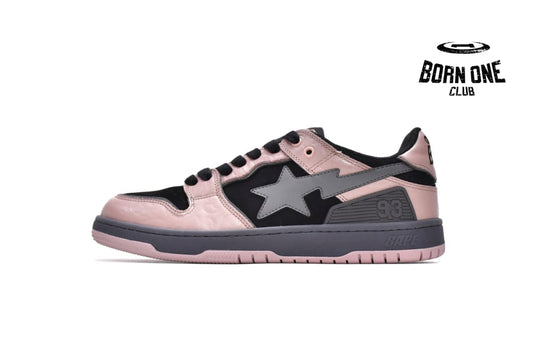 A Bathing Ape Bape SK8 Sta Black Pink