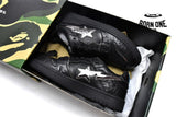 A Bathing Ape Bape SK8 Sta Black Silver