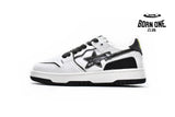 A Bathing Ape Bape SK8 Sta Black White