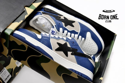A Bathing Ape Bape SK8 Sta Blue Grey 1I80-191-010