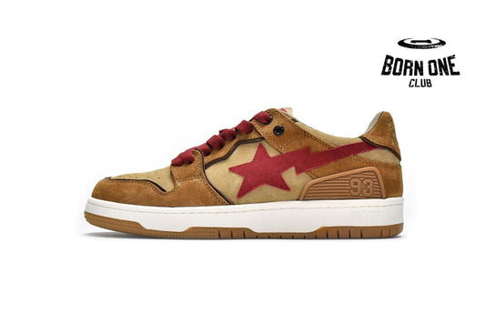 A Bathing Ape Bape SK8 Sta Brown