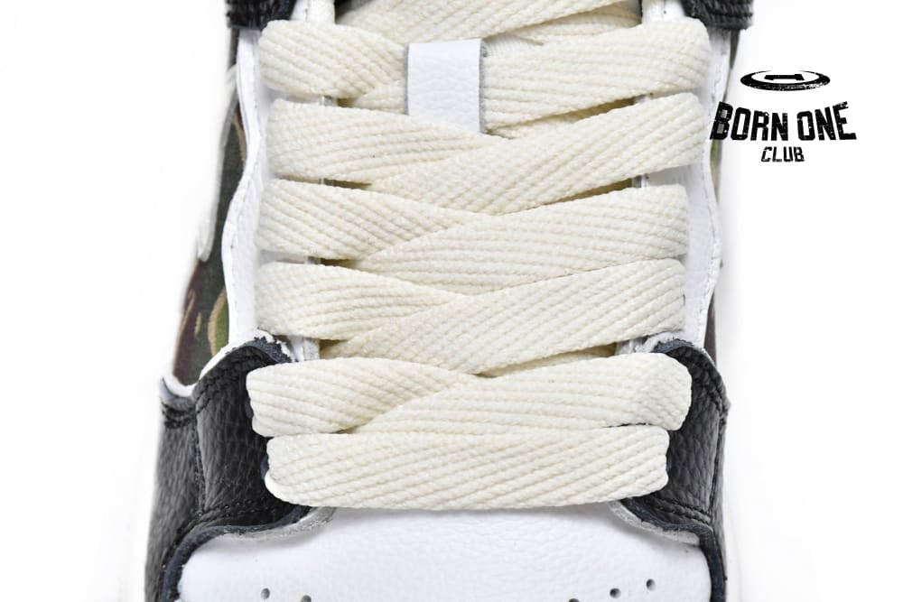 A Bathing Ape Bape SK8 Sta Camo Black White