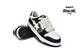 A Bathing Ape Bape SK8 Sta Camo Black White