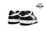 A Bathing Ape Bape SK8 Sta Camo Black White