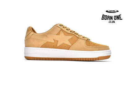 A Bathing Ape Bape SK8 Sta Earthy Yellow