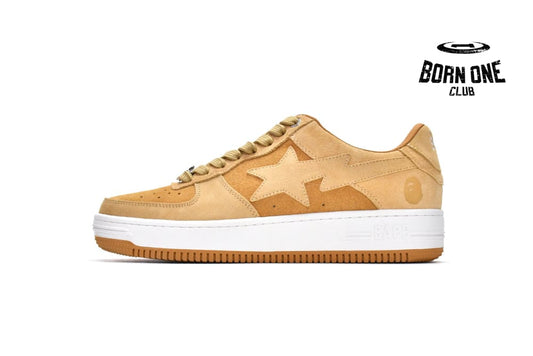 A Bathing Ape Bape SK8 Sta Earthy Yellow