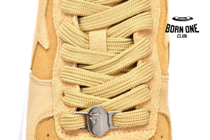 A Bathing Ape Bape SK8 Sta Earthy Yellow
