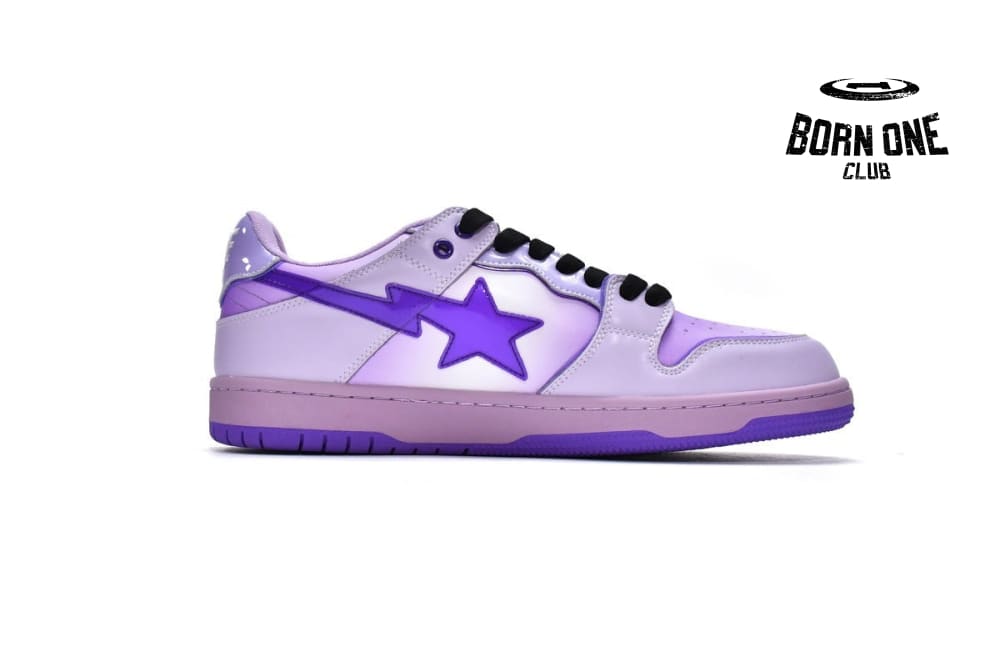 A Bathing Ape Bape SK8 Sta Gradient Purple