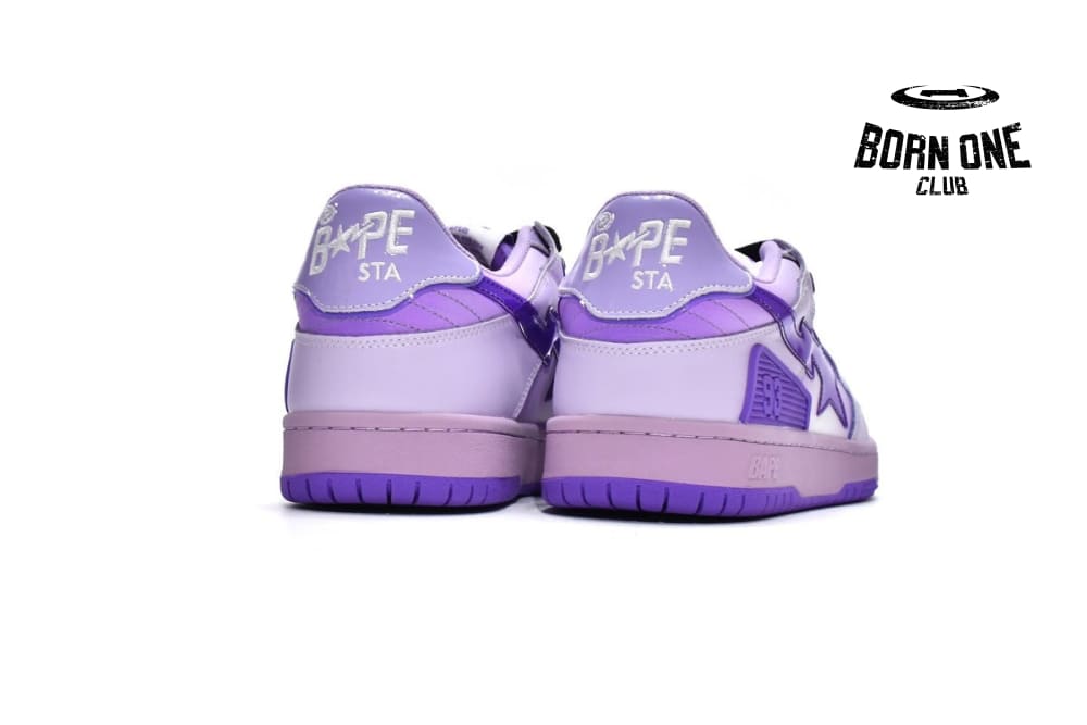 A Bathing Ape Bape SK8 Sta Gradient Purple