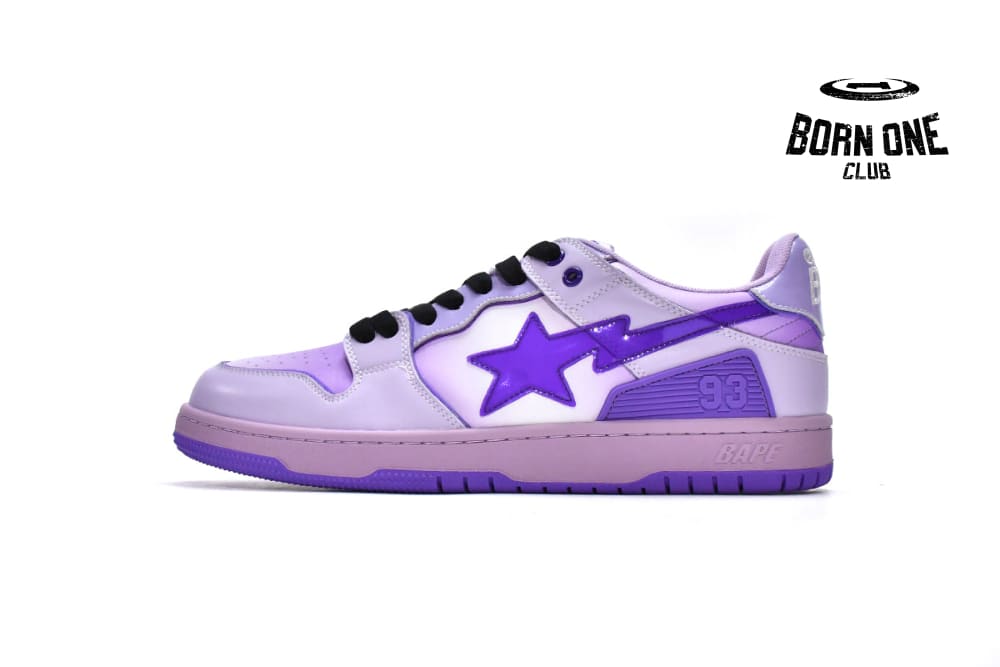 A Bathing Ape Bape SK8 Sta Gradient Purple