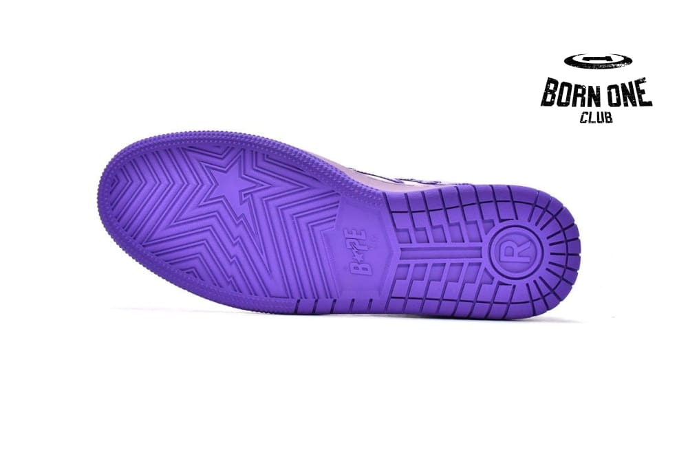 A Bathing Ape Bape SK8 Sta Gradient Purple