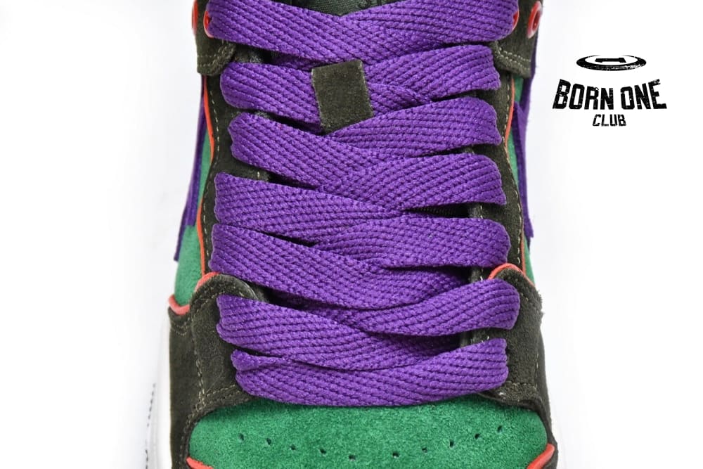 A Bathing Ape Bape SK8 Sta Green Purple