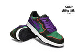 A Bathing Ape Bape SK8 Sta Green Purple