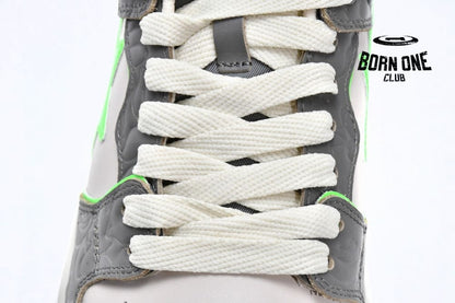 A Bathing Ape Bape SK8 Sta Grey Green