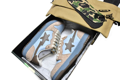 A Bathing Ape Bape SK8 Sta Light Blue