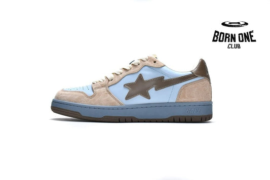 A Bathing Ape Bape SK8 Sta Light Blue