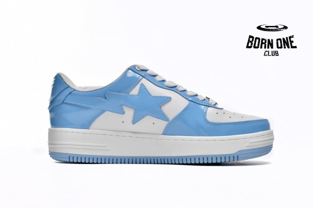 A Bathing Ape Bape Sk8 Sta Low Blue 1G70-109-0015