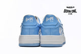 A Bathing Ape Bape Sk8 Sta Low Blue 1G70-109-0015