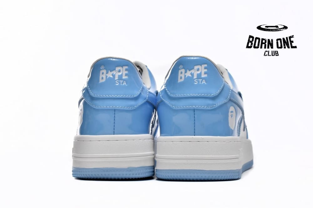 A Bathing Ape Bape Sk8 Sta Low Blue 1G70-109-0015