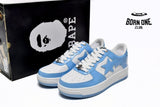 A Bathing Ape Bape Sk8 Sta Low Blue 1G70-109-0015