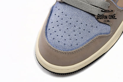 A Bathing Ape Bape Sk8 Sta Low Make old Khaki Blue 1120-291-019