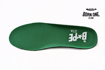 A Bathing Ape Bape Sk8 Sta Low White Green 1G70-109-0015