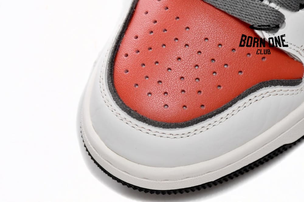 A Bathing Ape Bape Sk8 Sta Low White Red 1G70-109-0020