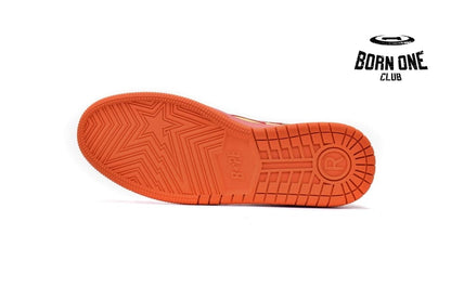 A Bathing Ape Bape Sk8 Sta Orange 1I30-191-003