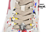 A Bathing Ape Bape SK8 Sta Paint Beige