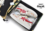A Bathing Ape Bape SK8 Sta Paint Beige