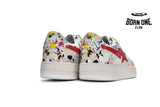 A Bathing Ape Bape SK8 Sta Paint Beige