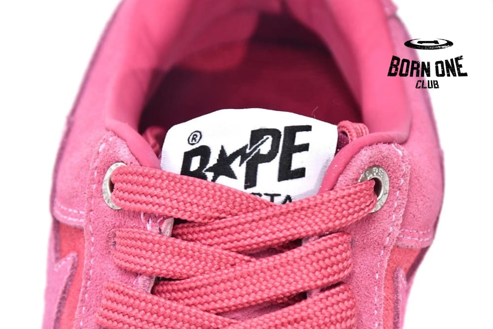 A Bathing Ape Bape SK8 Sta Pink