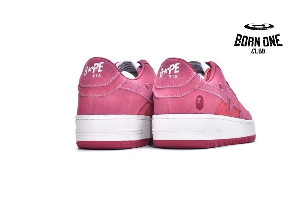 A Bathing Ape Bape SK8 Sta Pink