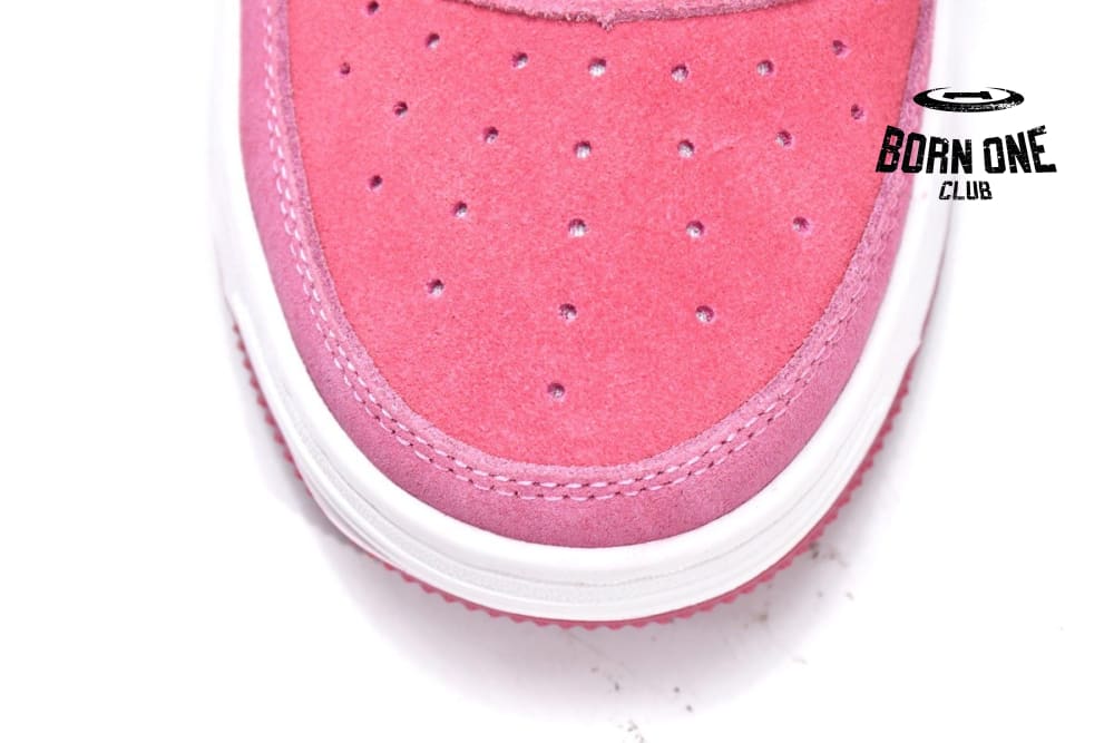 A Bathing Ape Bape SK8 Sta Pink